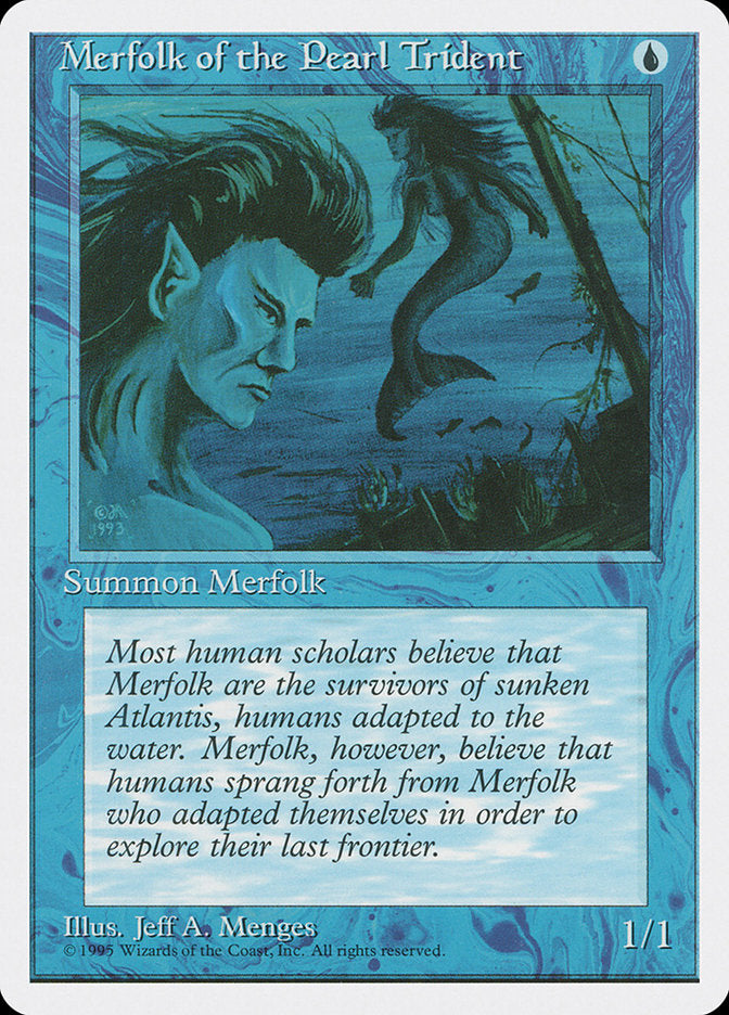 Merfolk of the Pearl Trident [Fourth Edition] - The Mythic Store | 24h Order Processing