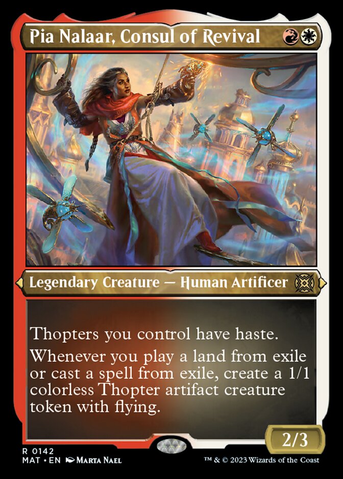 Pia Nalaar, Consul of Revival (Foil Etched) [March of the Machine: The Aftermath] - The Mythic Store | 24h Order Processing