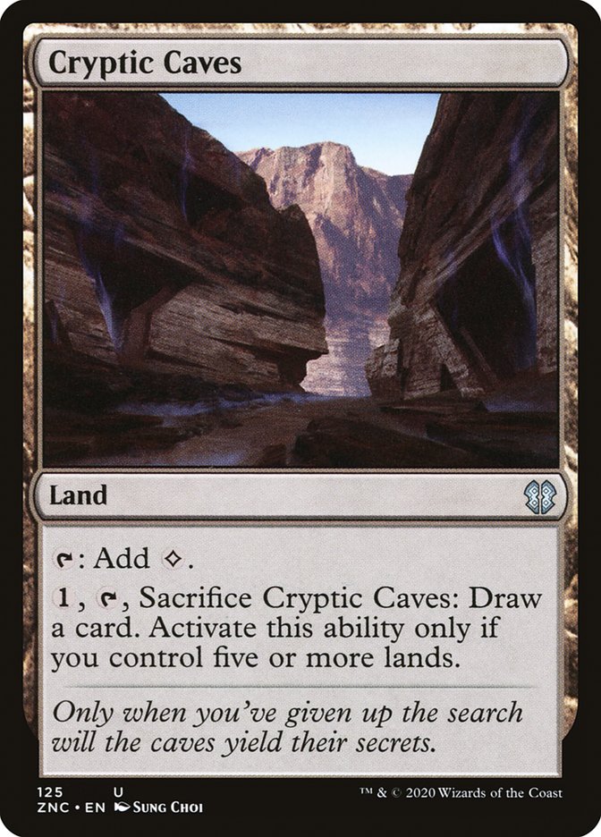 Cryptic Caves [Zendikar Rising Commander] - The Mythic Store | 24h Order Processing