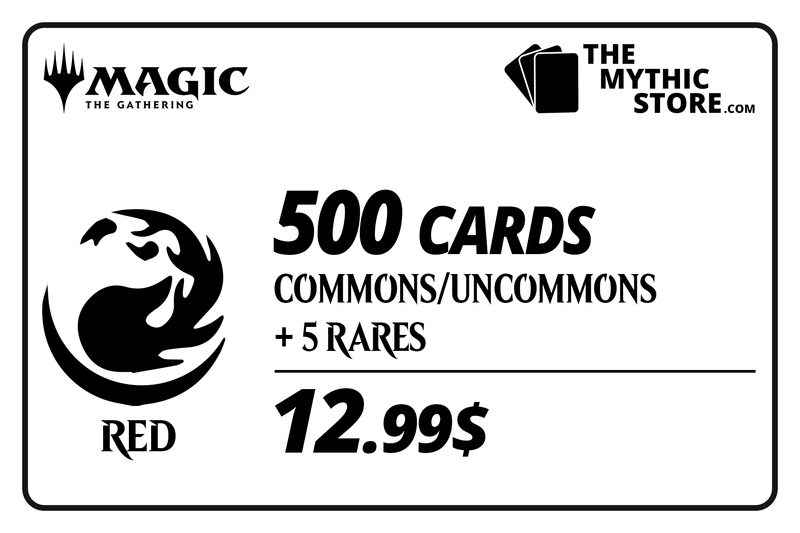 MTG Bulk Repack: 500 Cards - The Mythic Store | 24h Order Processing