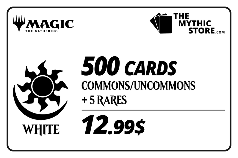 MTG Bulk Repack: 500 Cards - The Mythic Store | 24h Order Processing