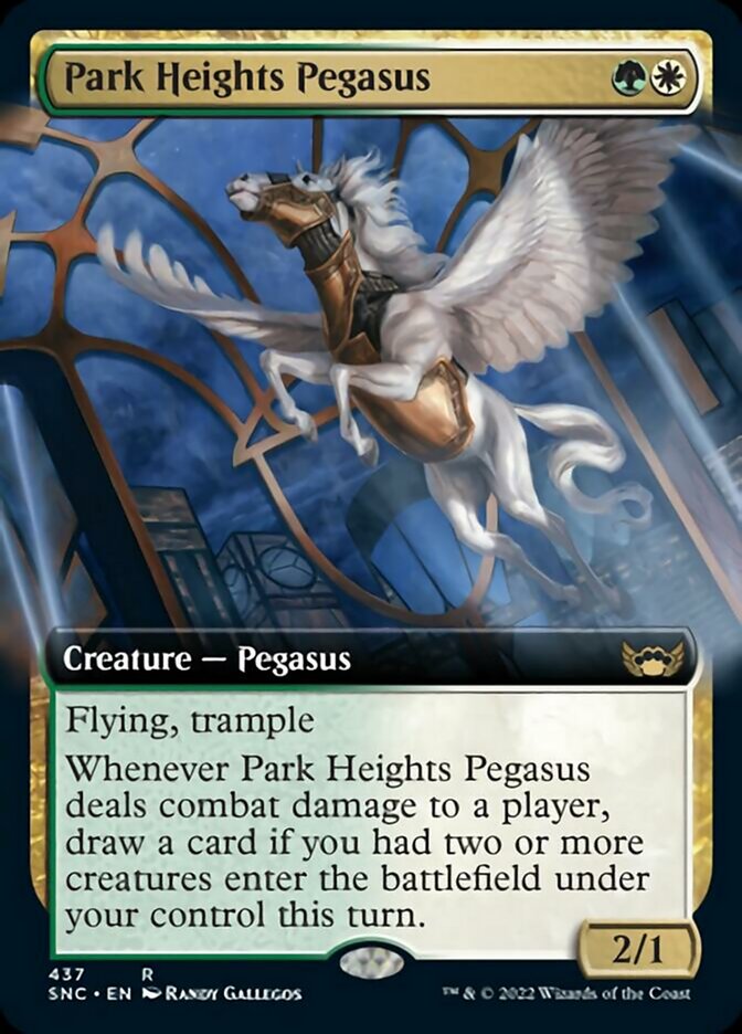 Park Heights Pegasus (Extended Art) [Streets of New Capenna] - The Mythic Store | 24h Order Processing