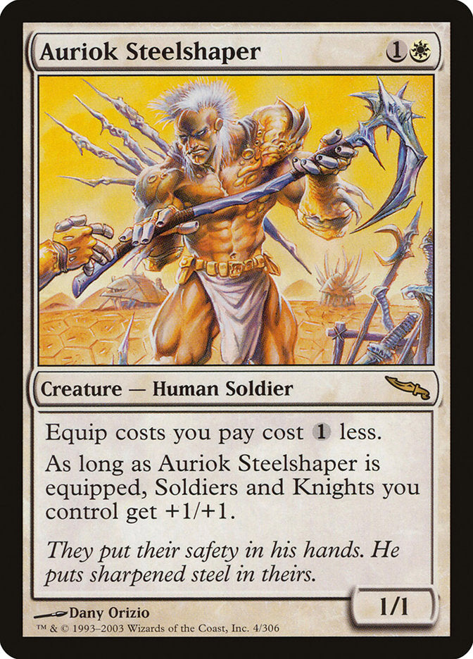 Auriok Steelshaper [Mirrodin] - The Mythic Store | 24h Order Processing