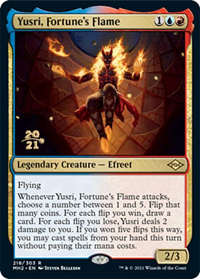 Yusri, Fortune's Flame [Modern Horizons 2 Prerelease Promos] - The Mythic Store | 24h Order Processing