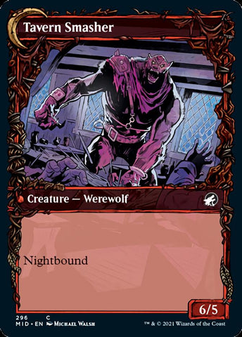 Tavern Ruffian // Tavern Smasher (Showcase Equinox) [Innistrad: Midnight Hunt] - The Mythic Store | 24h Order Processing