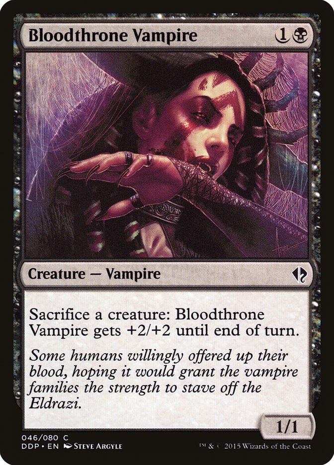 Bloodthrone Vampire [Duel Decks: Zendikar vs. Eldrazi] - The Mythic Store | 24h Order Processing