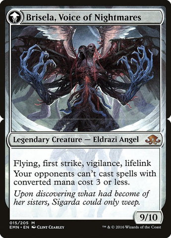 Brisela, Voice of Nightmares [Eldritch Moon Prerelease Promos] - The Mythic Store | 24h Order Processing