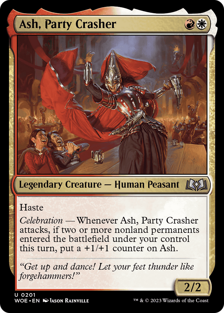 Ash, Party Crasher [Wilds of Eldraine] - The Mythic Store | 24h Order Processing