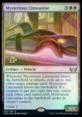 Mysterious Limousine [Streets of New Capenna Prerelease Promos] - The Mythic Store | 24h Order Processing