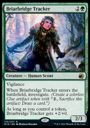 Briarbridge Tracker (Promo Pack) [Innistrad: Midnight Hunt Promos] - The Mythic Store | 24h Order Processing