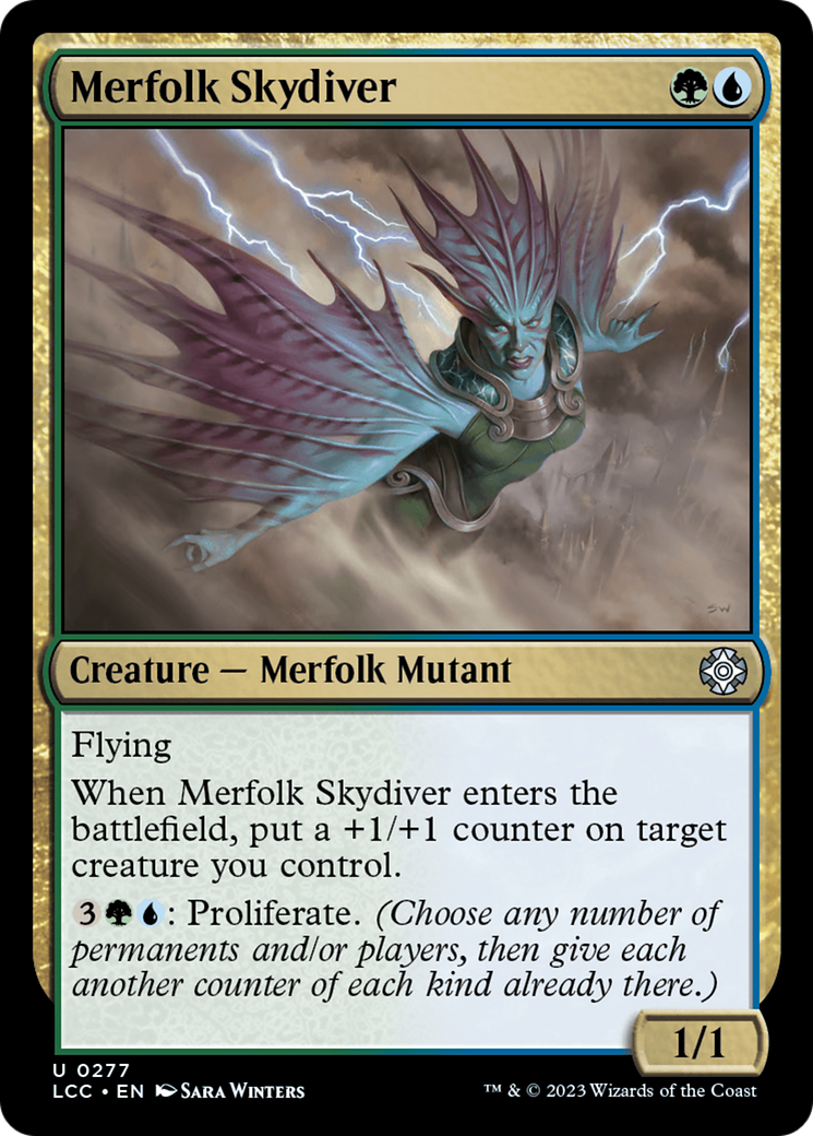 Merfolk Skydiver [The Lost Caverns of Ixalan Commander] - The Mythic Store | 24h Order Processing