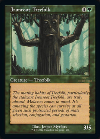 Ironroot Treefolk (Retro) [30th Anniversary Edition] - The Mythic Store | 24h Order Processing