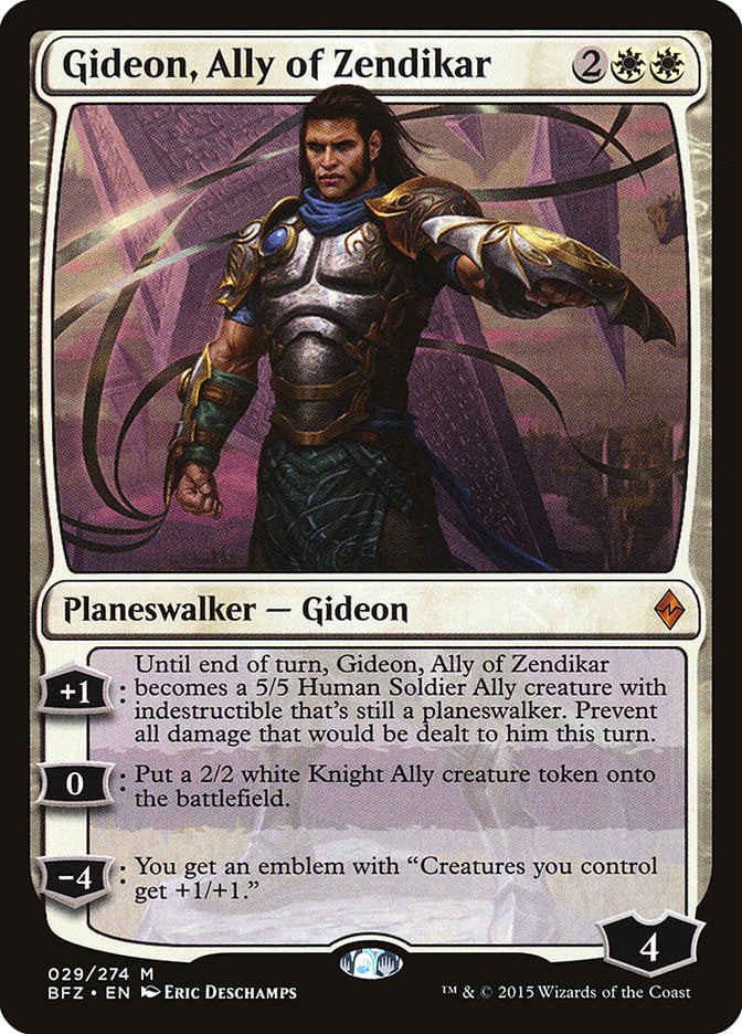 Gideon, Ally of Zendikar [Battle for Zendikar] - The Mythic Store | 24h Order Processing