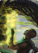 Necrogen Communion Art Card (Gold-Stamped Signature) [Phyrexia: All Will Be One Art Series] - The Mythic Store | 24h Order Processing