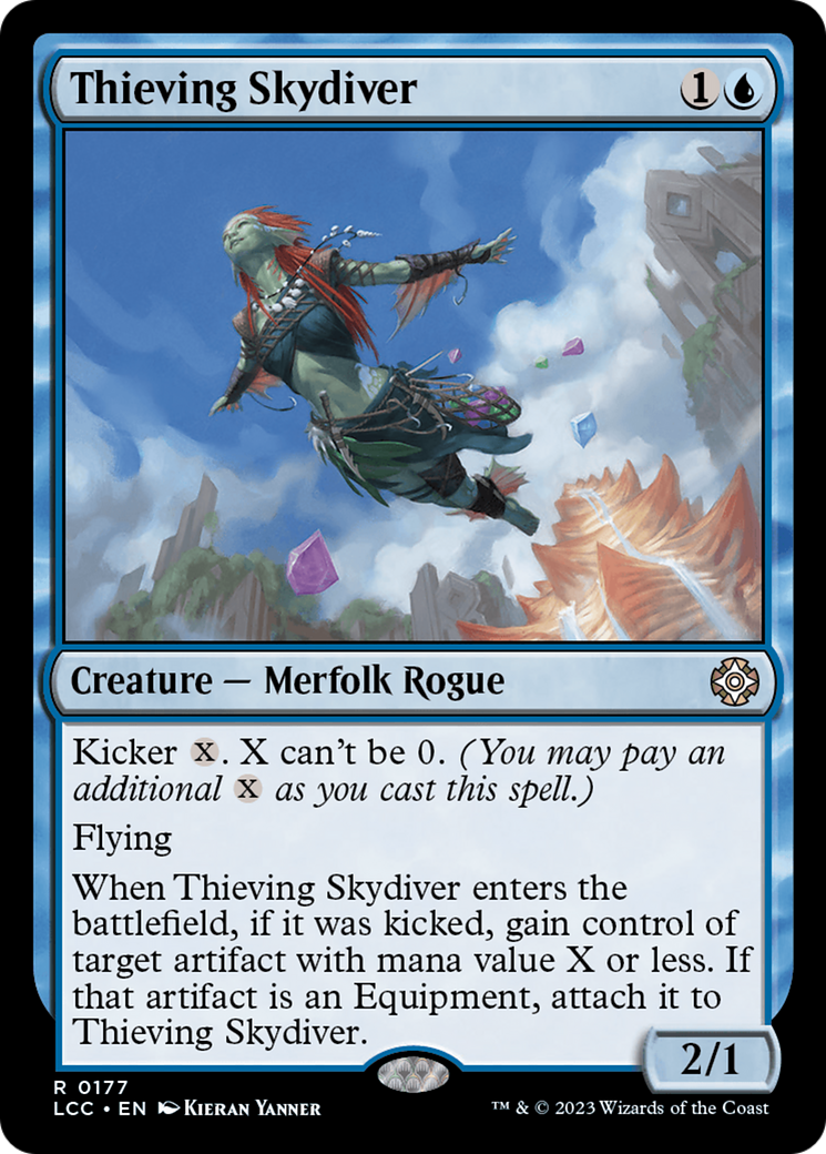 Thieving Skydiver [The Lost Caverns of Ixalan Commander] - The Mythic Store | 24h Order Processing