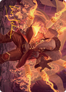 Quintorius, Loremaster Art Card (52) (Gold-Stamped Signature) [March of the Machine Art Series] - The Mythic Store | 24h Order Processing