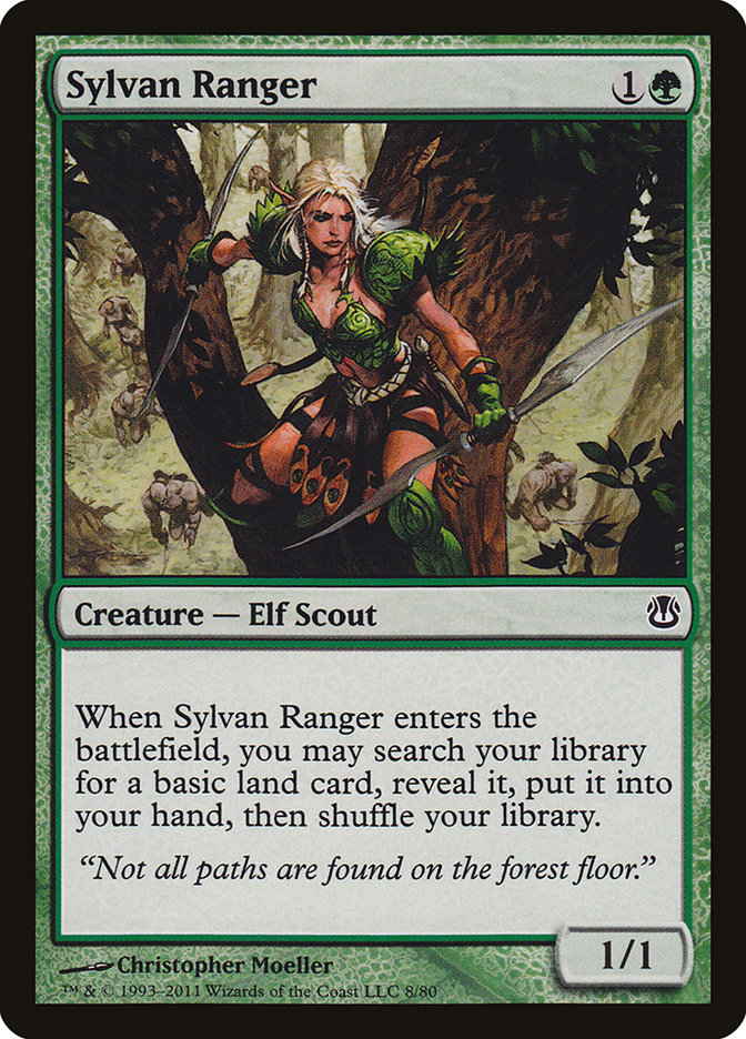 Sylvan Ranger [Duel Decks: Ajani vs. Nicol Bolas] - The Mythic Store | 24h Order Processing