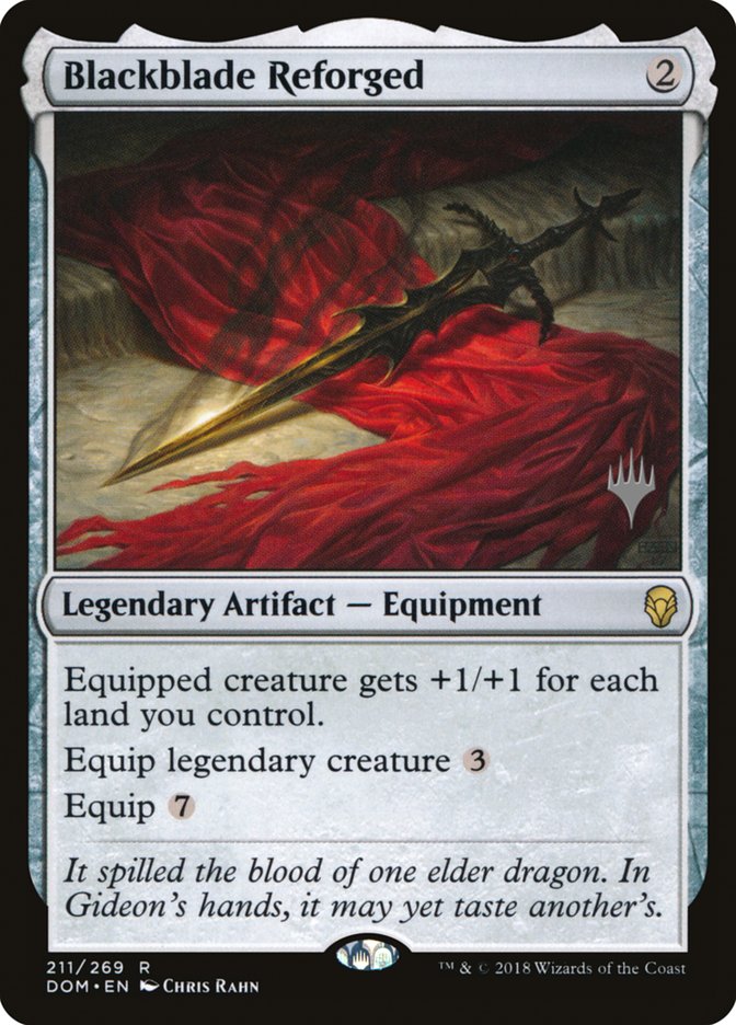 Blackblade Reforged (Promo Pack) [Dominaria Promos] - The Mythic Store | 24h Order Processing