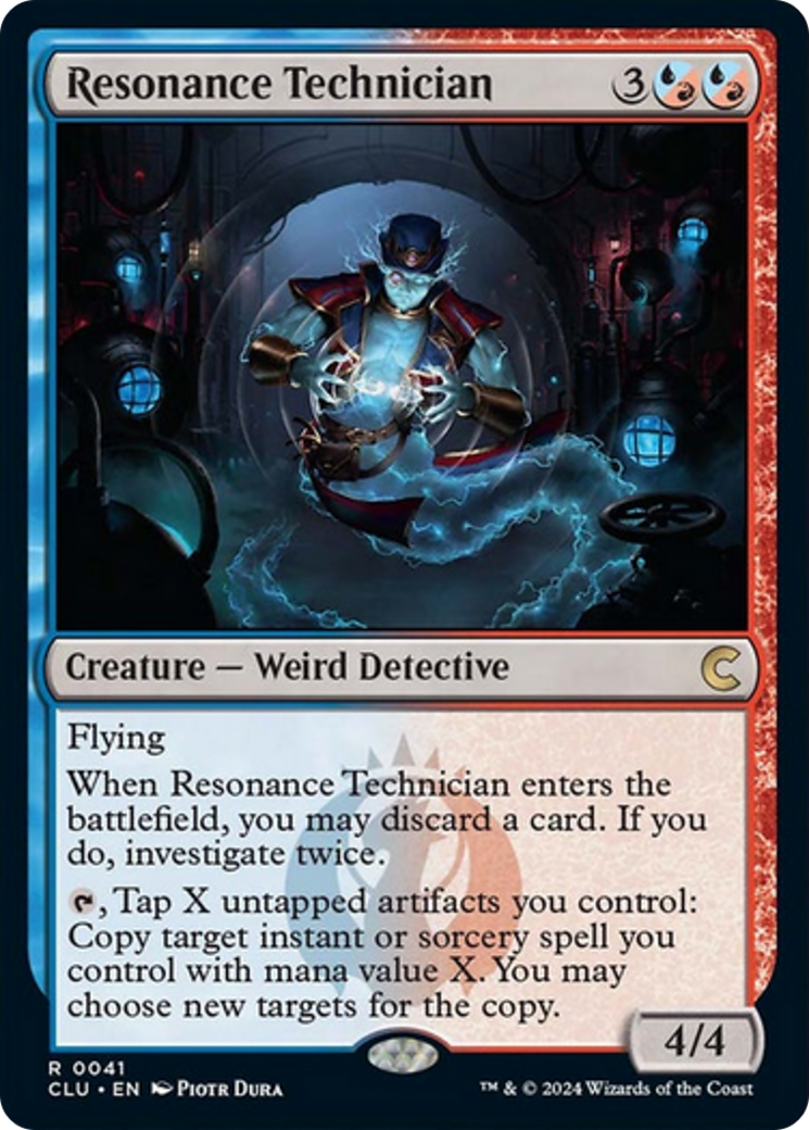 Resonance Technician [Ravnica: Clue Edition] - The Mythic Store | 24h Order Processing