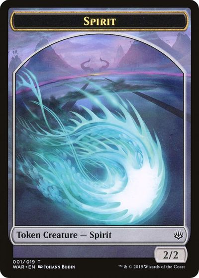Dragon // Spirit Double-Sided Token [Challenger Decks 2020 Tokens] - The Mythic Store | 24h Order Processing