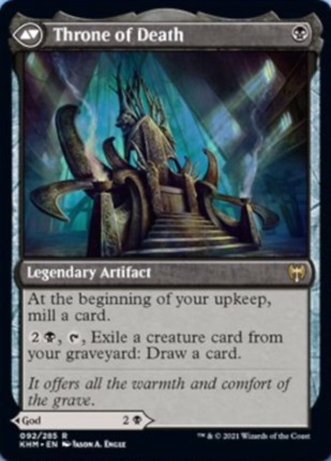 Egon, God of Death // Throne of Death [Kaldheim] - The Mythic Store | 24h Order Processing