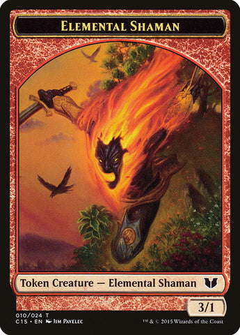 Elemental Shaman // Shapeshifter Double-Sided Token [Commander 2015 Tokens] - The Mythic Store | 24h Order Processing