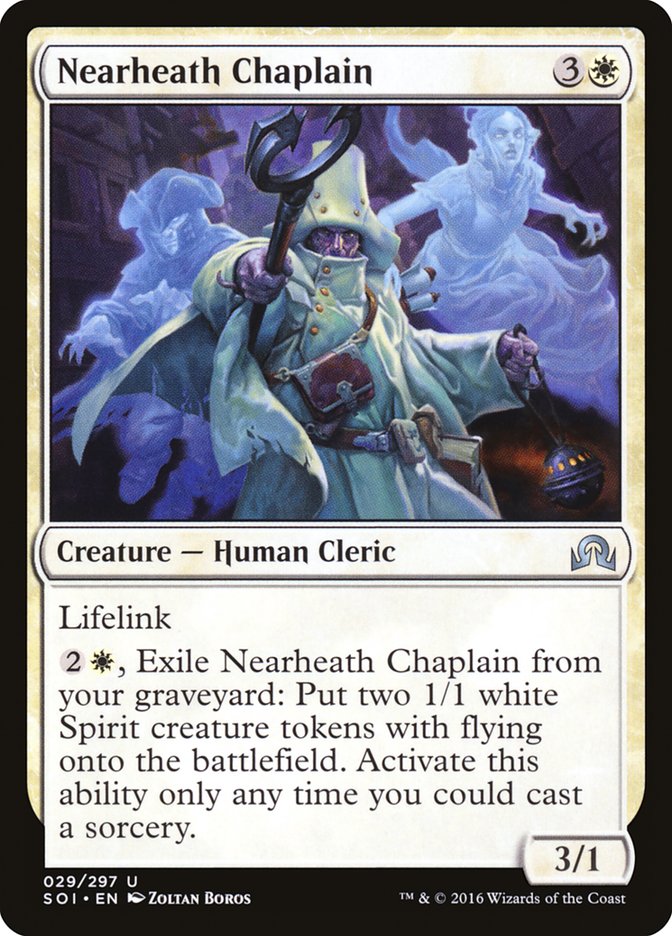 Nearheath Chaplain [Shadows over Innistrad] - The Mythic Store | 24h Order Processing