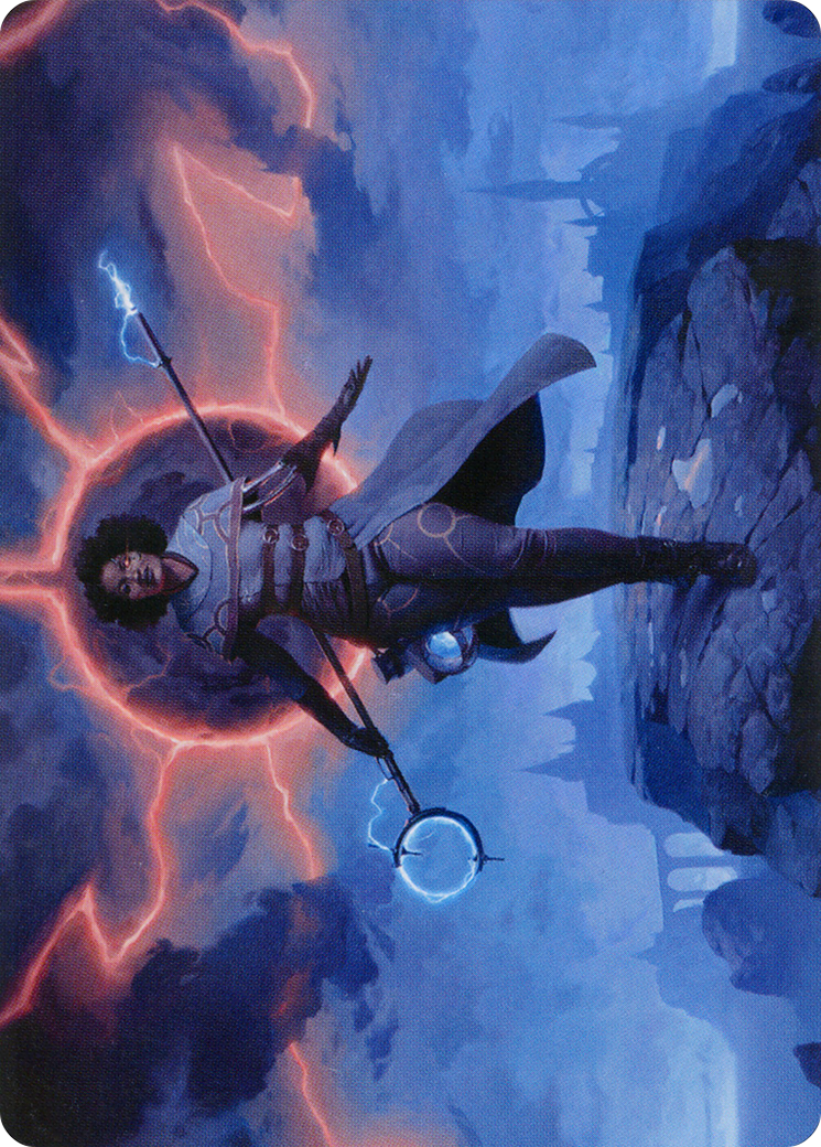 Rona, Herald of Invasion Art Card [March of the Machine Art Series] - The Mythic Store | 24h Order Processing