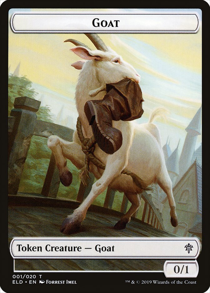 Goat Token [Throne of Eldraine Tokens] - The Mythic Store | 24h Order Processing