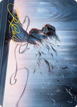 Fading Hope Art Card (Gold-Stamped Signature) [Innistrad: Midnight Hunt Art Series] - The Mythic Store | 24h Order Processing