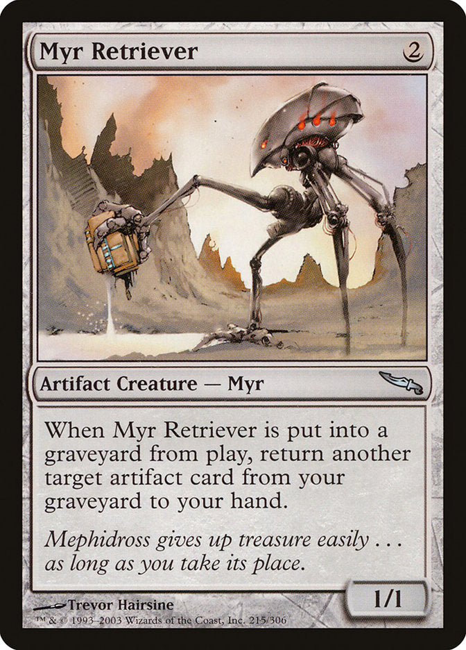 Myr Retriever [Mirrodin] - The Mythic Store | 24h Order Processing