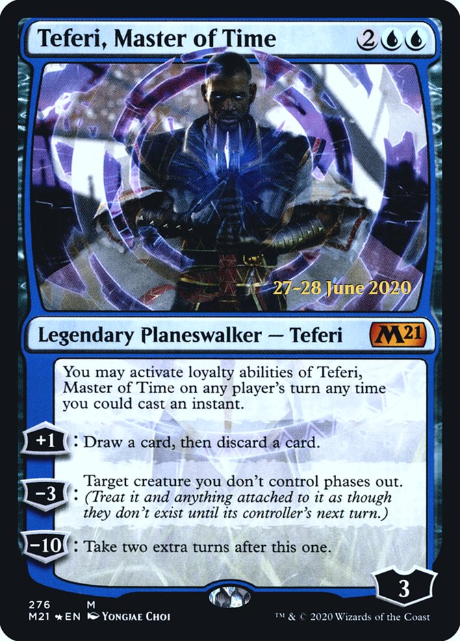 Teferi, Master of Time (276) [Core Set 2021 Prerelease Promos] - The Mythic Store | 24h Order Processing