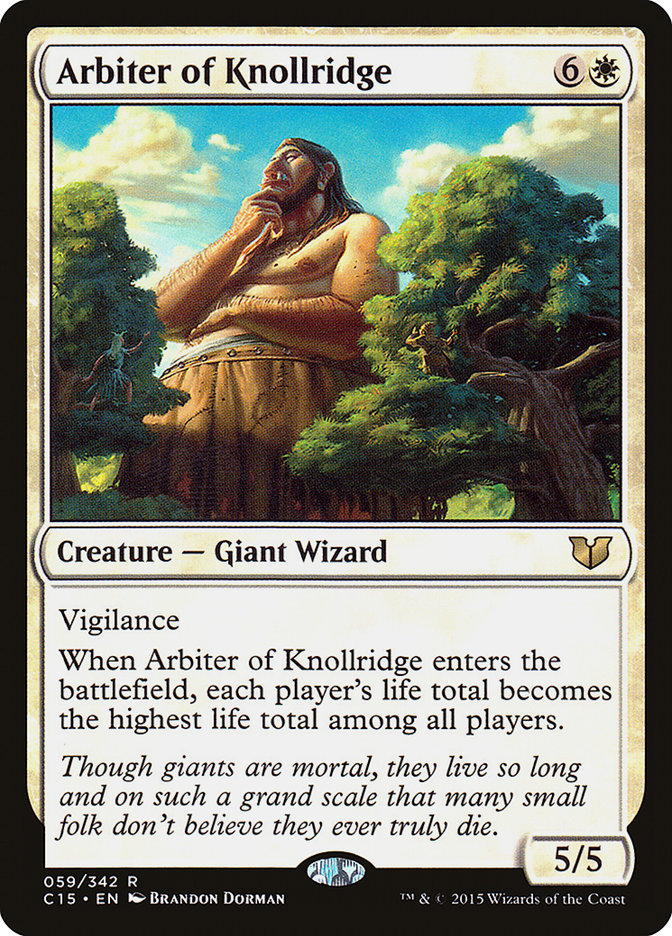 Arbiter of Knollridge [Commander 2015] - The Mythic Store | 24h Order Processing