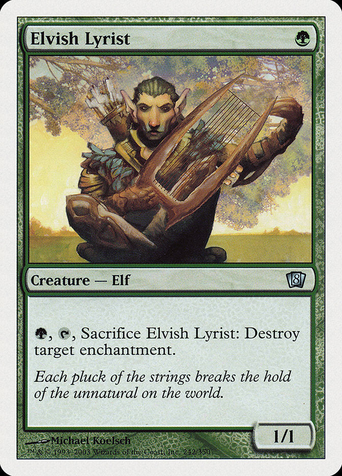 Elvish Lyrist [Eighth Edition] - The Mythic Store | 24h Order Processing