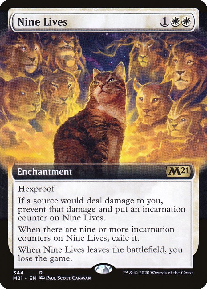 Nine Lives (Extended Art) [Core Set 2021] - The Mythic Store | 24h Order Processing