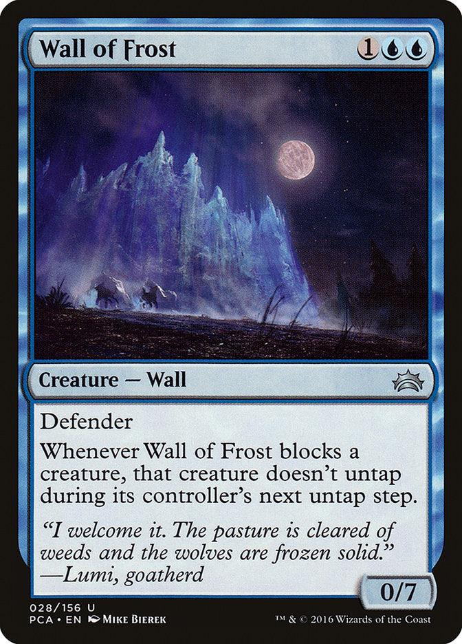 Wall of Frost [Planechase Anthology] - The Mythic Store | 24h Order Processing