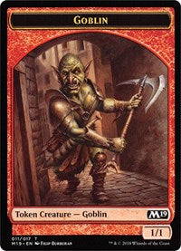 Goblin // Thopter Double-Sided Token (Game Night) [Core Set 2019 Tokens] - The Mythic Store | 24h Order Processing