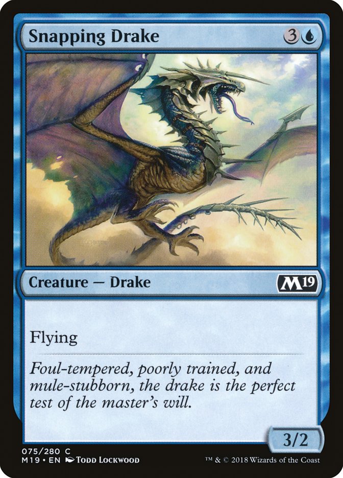 Snapping Drake [Core Set 2019] - The Mythic Store | 24h Order Processing