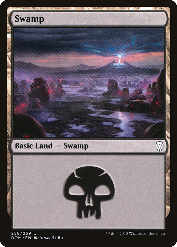 Swamp (258) [Dominaria] - The Mythic Store | 24h Order Processing