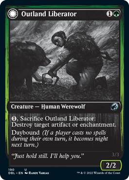 Outland Liberator // Frenzied Trapbreaker [Innistrad: Double Feature] - The Mythic Store | 24h Order Processing