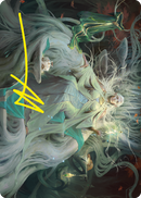 Galadriel, Gift-Giver Art Card (Gold-Stamped Signature) [The Lord of the Rings: Tales of Middle-earth Art Series] - The Mythic Store | 24h Order Processing