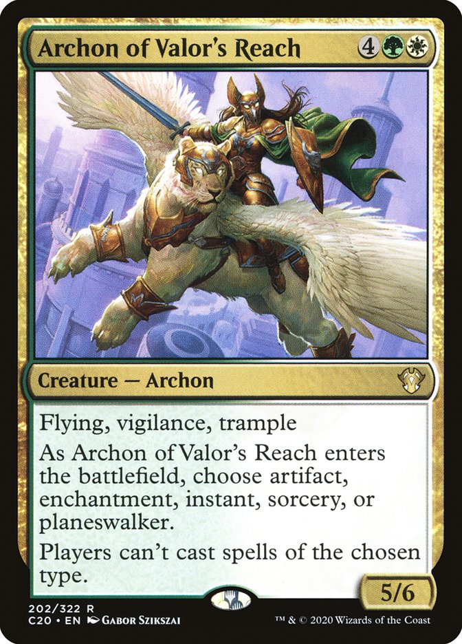 Archon of Valor's Reach [Commander 2020] - The Mythic Store | 24h Order Processing