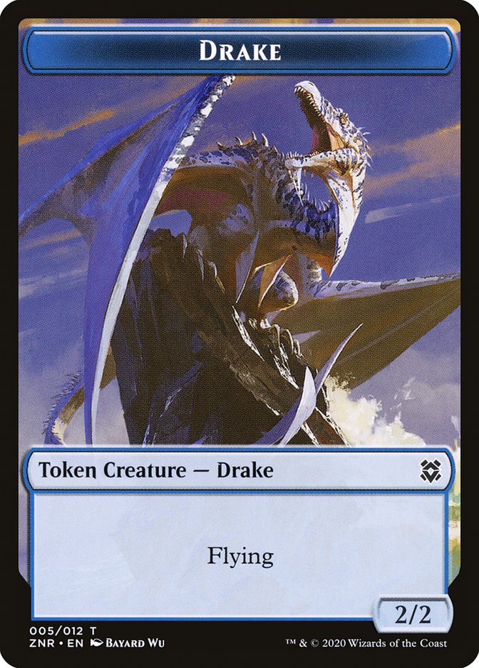 Drake Token [Zendikar Rising Tokens] - The Mythic Store | 24h Order Processing