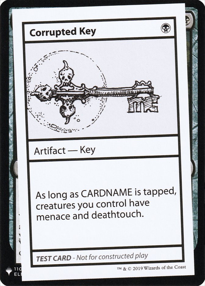 Corrupted Key [Mystery Booster Playtest Cards] - The Mythic Store | 24h Order Processing