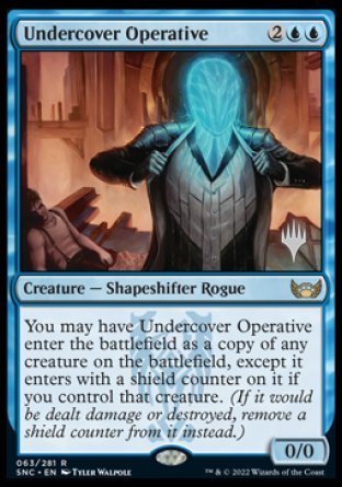 Undercover Operative (Promo Pack) [Streets of New Capenna Promos] - The Mythic Store | 24h Order Processing