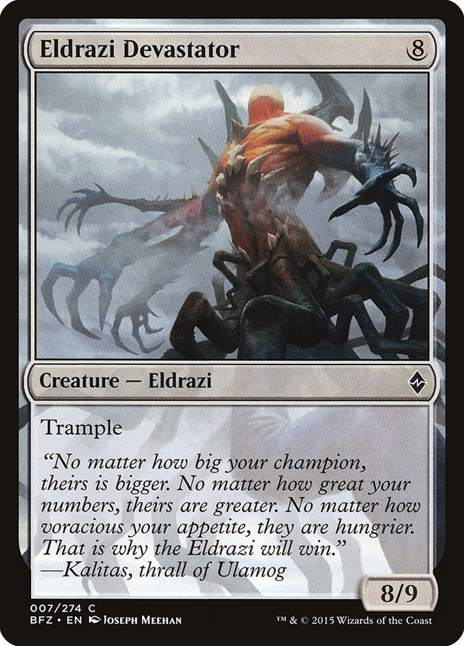 Eldrazi Devastator [Battle for Zendikar] - The Mythic Store | 24h Order Processing