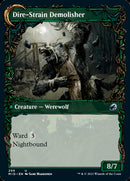 Burly Breaker // Dire-Strain Demolisher (Showcase Equinox) [Innistrad: Midnight Hunt] - The Mythic Store | 24h Order Processing