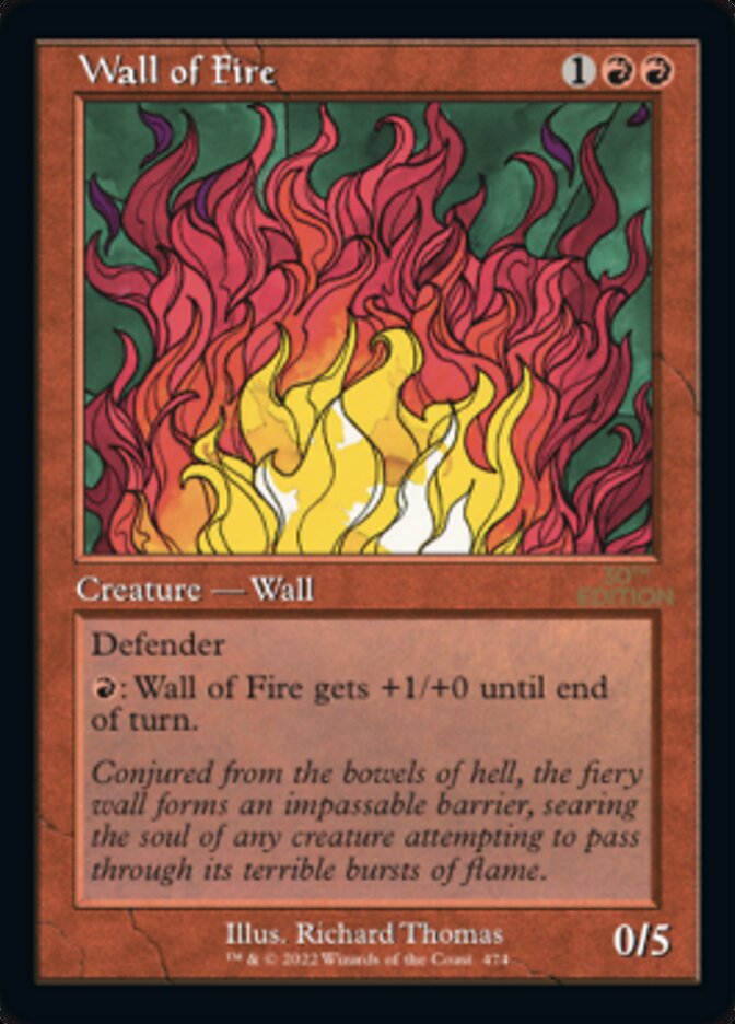 Wall of Fire (Retro) [30th Anniversary Edition] - The Mythic Store | 24h Order Processing