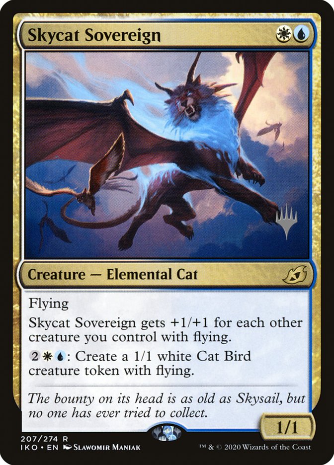 Skycat Sovereign (Promo Pack) [Ikoria: Lair of Behemoths Promos] - The Mythic Store | 24h Order Processing