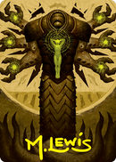 Inquisition of Kozilek Art Card (Gold-Stamped Signature) [Strixhaven: School of Mages Art Series] - The Mythic Store | 24h Order Processing